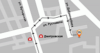 Схема проезда в АрендаАвто-кнц